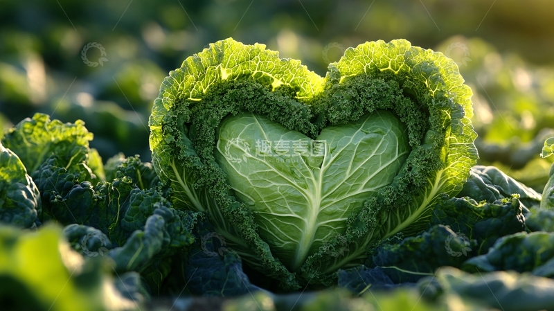 高清大图下载【趣麦麦图】爱之白菜3