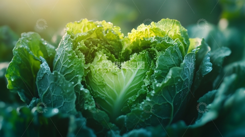 高清大图下载【趣麦麦图】阳光下的青菜41