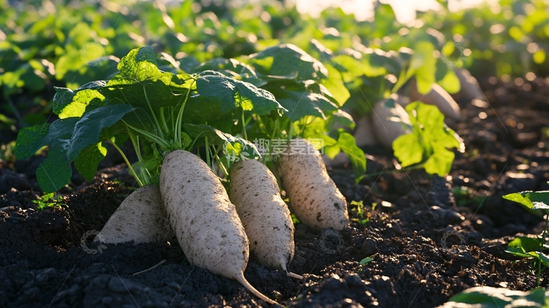 高清大图下载【趣麦麦图】新鲜地里的红苕2