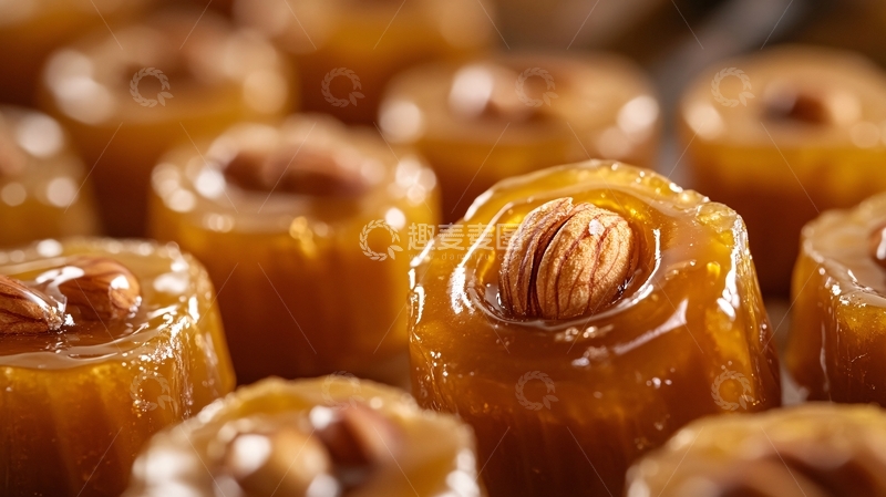 高清大图下载【趣麦麦图】焦糖板栗季