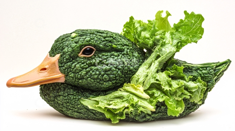 高清大图下载【趣麦麦图】蔬菜动物造型