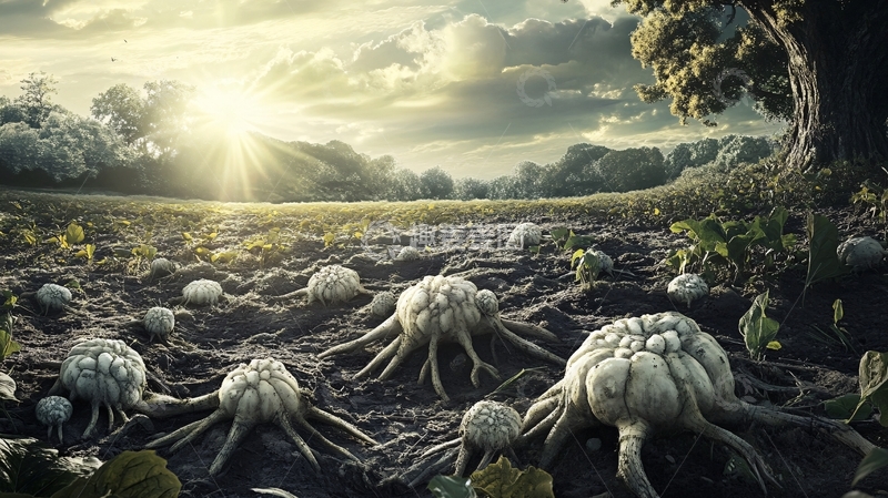 高清大图下载【趣麦麦图】寒武纪生命大爆发