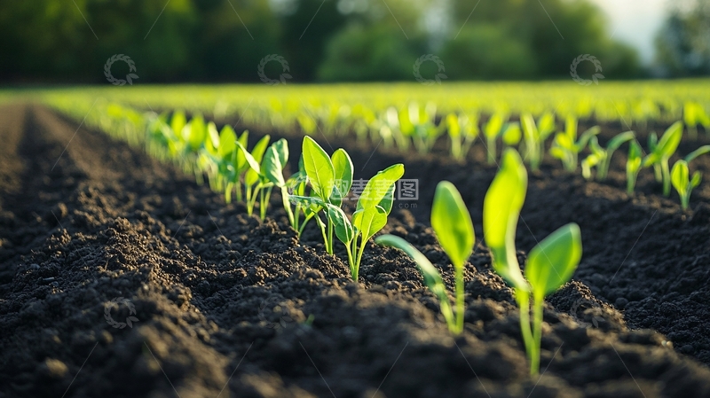 高清大图下载【趣麦麦图】农业种地播种