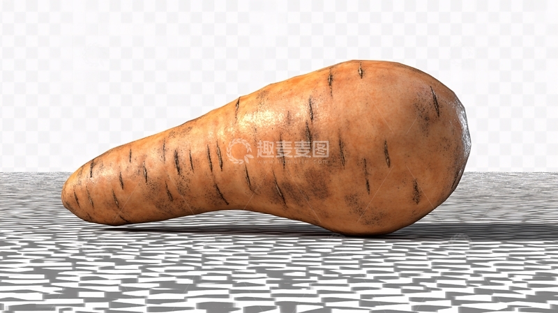 高清大图下载【趣麦麦图】地瓜外形食物
