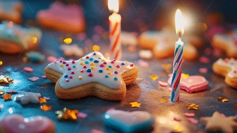 高清大图下载【趣麦麦图】生日主题拍纸本1