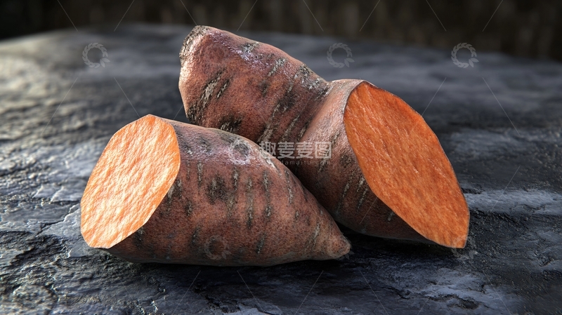 高清大图下载【趣麦麦图】创意红薯图