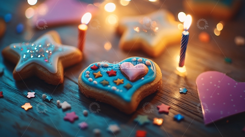 高清大图下载【趣麦麦图】温馨生日