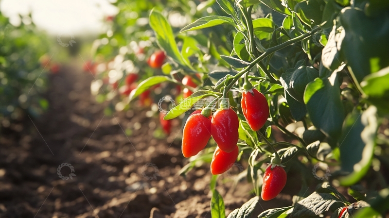 高清大图下载【趣麦麦图】小番茄种植基地