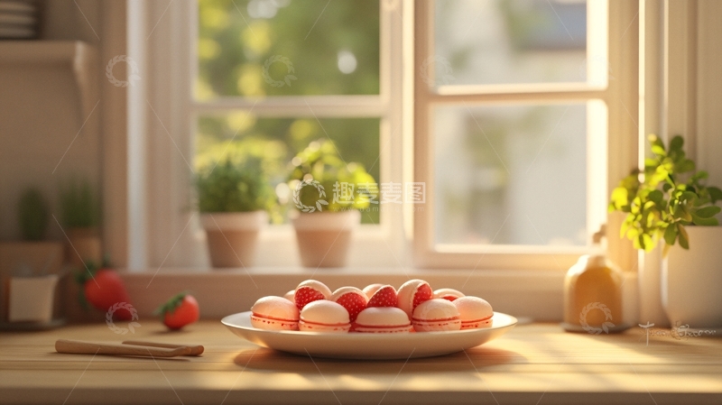 高清大图下载【趣麦麦图】番茄光影