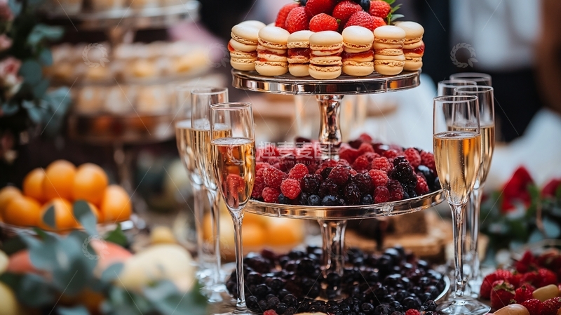 高清大图下载【趣麦麦图】宴会茶歇水果