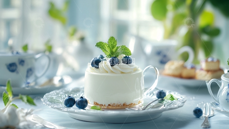 高清大图下载【趣麦麦图】水果蛋糕甜点下午茶