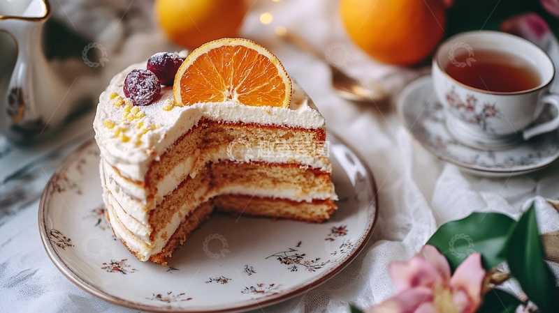 高清大图下载【趣麦麦图】下午茶蛋糕1