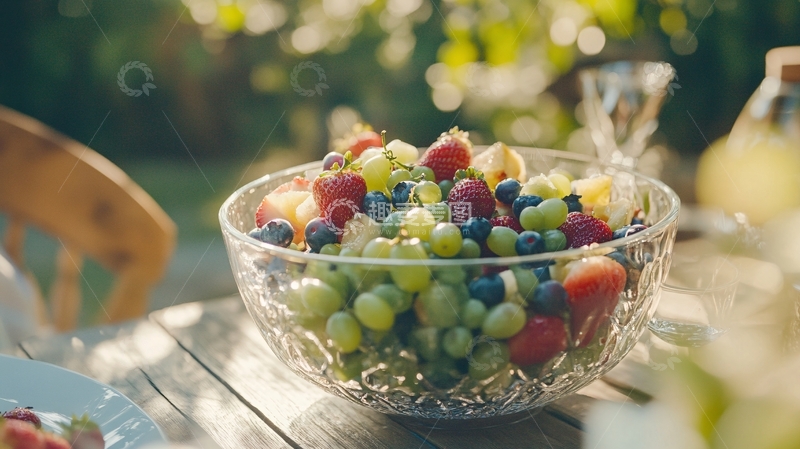 高清大图下载【趣麦麦图】光影果实