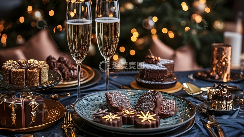 高清大图下载【趣麦麦图】圣诞平安夜礼遇季