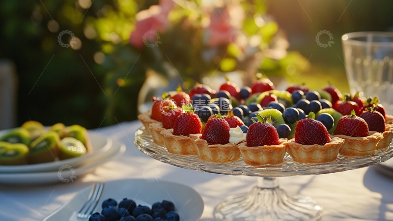 高清大图下载【趣麦麦图】时令水果挞1