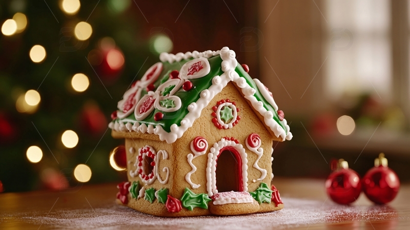 高清大图下载【趣麦麦图】圣诞姜饼屋3