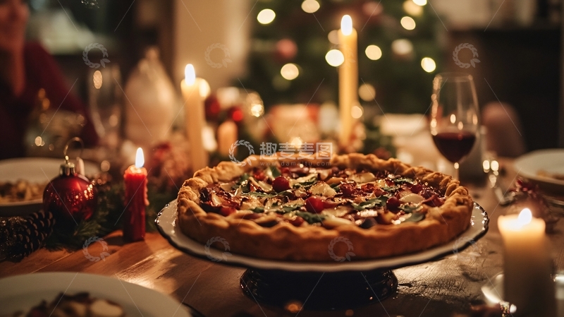 高清大图下载【趣麦麦图】平安夜美食2