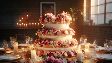 婚礼蛋糕塔大蛋糕1