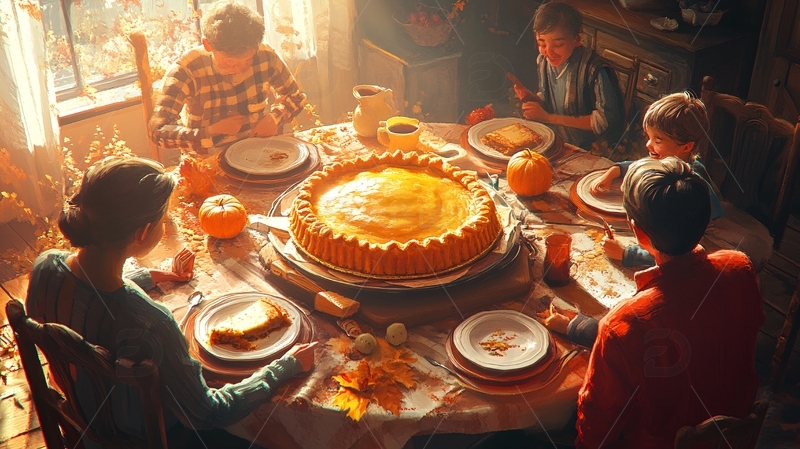 感恩节家庭团聚1