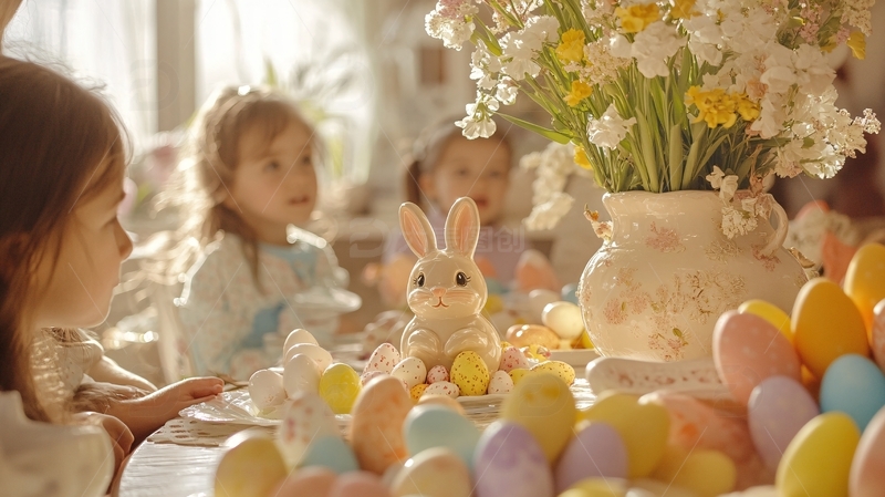 高清大图下载【趣麦麦图】复活节早午餐1