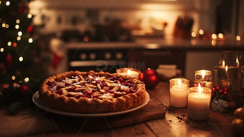 高清大图下载【趣麦麦图】平安夜美食1