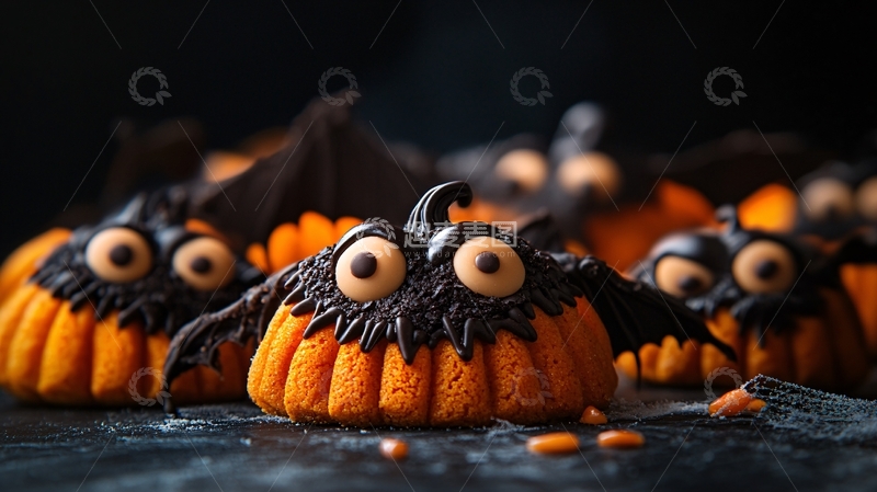 高清大图下载【趣麦麦图】-万圣节点心
