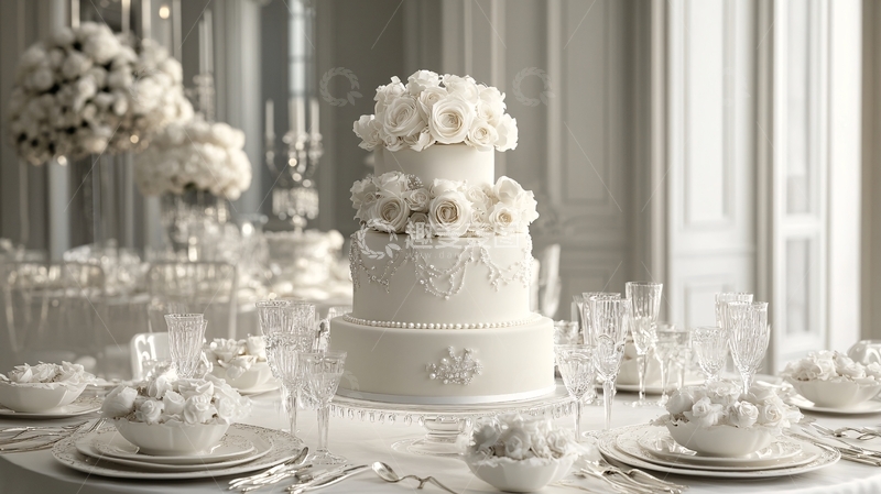 高清大图下载【趣麦麦图】香槟金婚礼