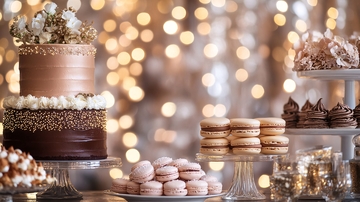 婚礼甜品桌