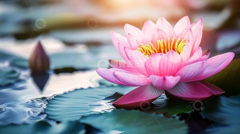 高清大图下载【趣麦麦图】荷花高清电脑桌面壁纸2