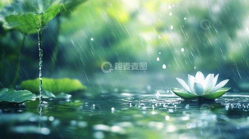 高清大图下载【趣麦麦图】荷花高清电脑桌面壁纸5