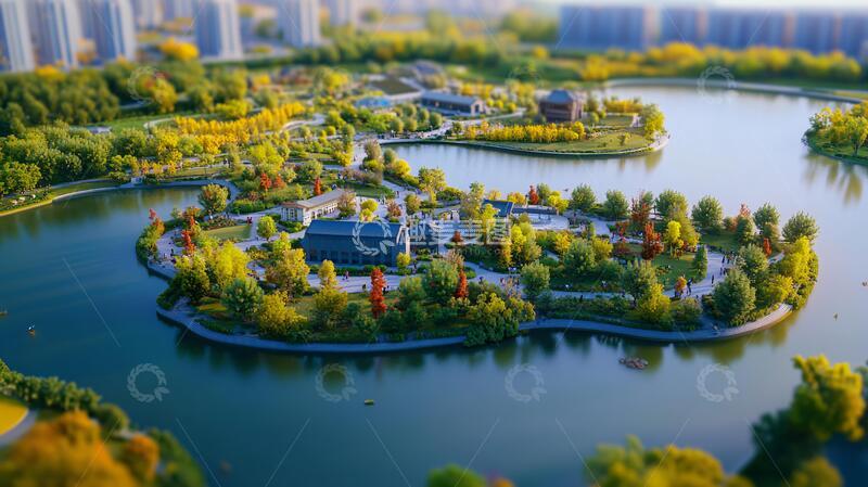 高清大图下载【趣麦麦图】魅力雄安市悬浮岛设计