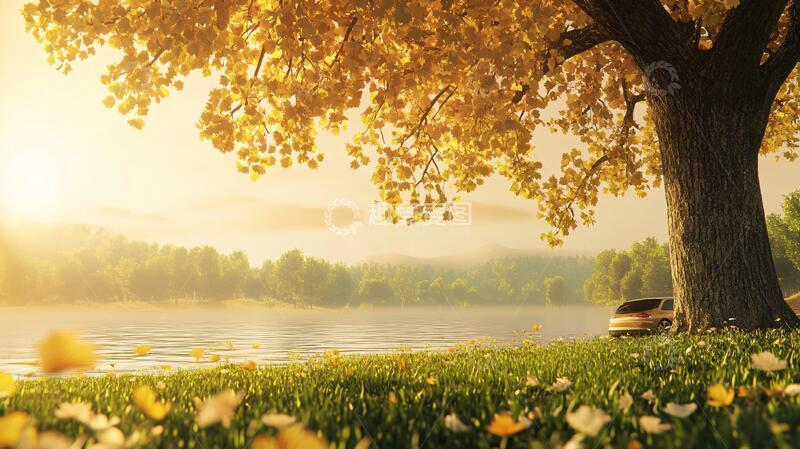 高清大图下载【趣麦麦图】唯美阳光小树3