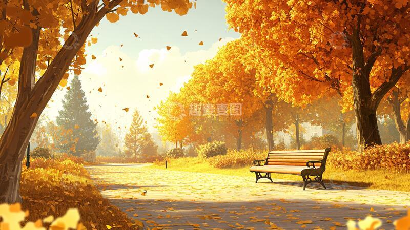 高清大图下载【趣麦麦图】唯美秋天场景6