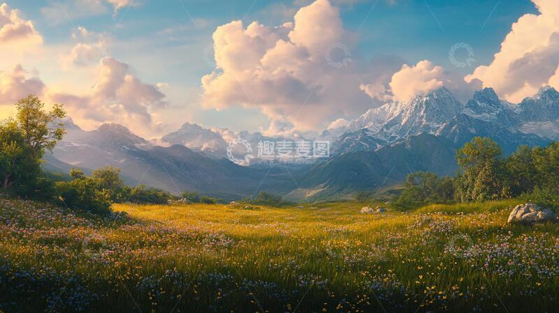 高清大图下载【趣麦麦图】写实风景合成3