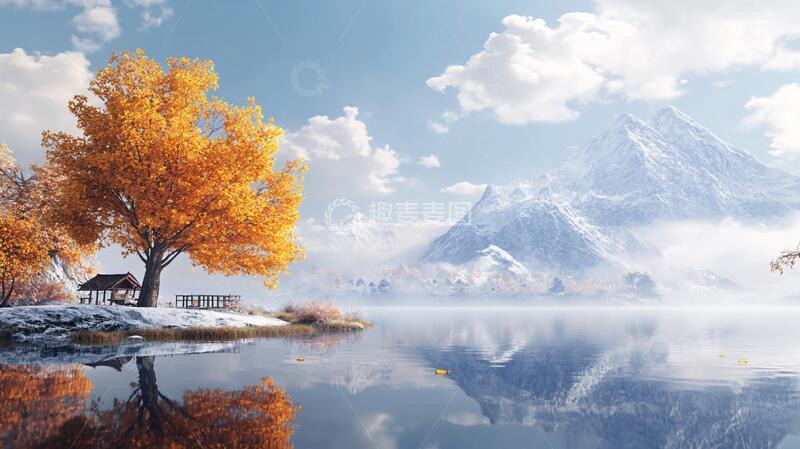 高清大图下载【趣麦麦图】唯美秋天场景14