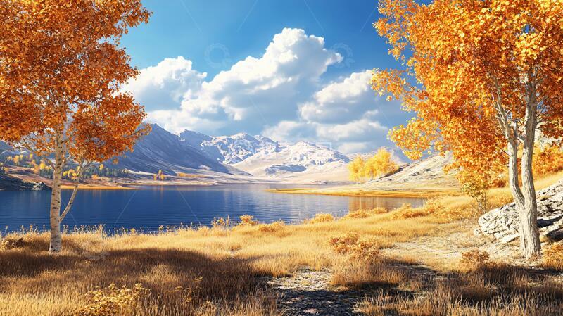 高清大图下载【趣麦麦图】唯美秋天场景5