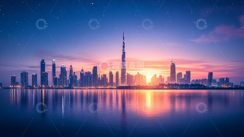 高清大图下载【趣麦麦图】璀璨都市风光