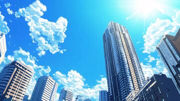 高楼大场景风景高楼背景