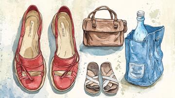 手绘时尚配件集