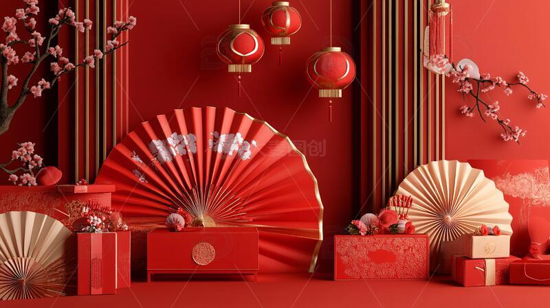 喜庆氛围渲染12