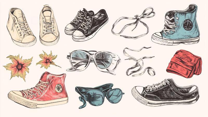 高清大图下载【趣麦麦图】服装鞋帽素材