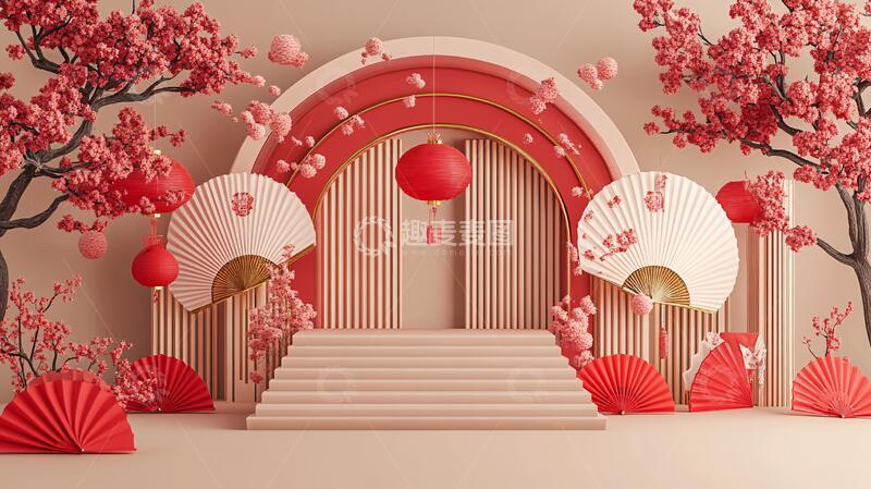 高清大图下载【趣麦麦图】新春室内美陈2