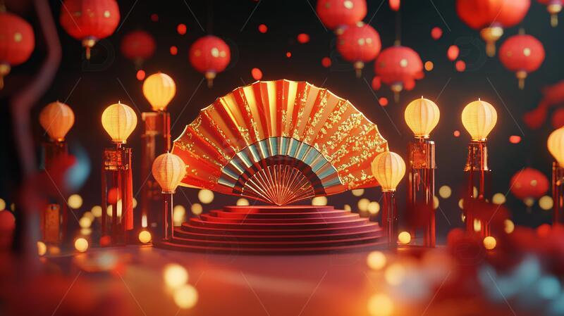 喜庆氛围渲染13