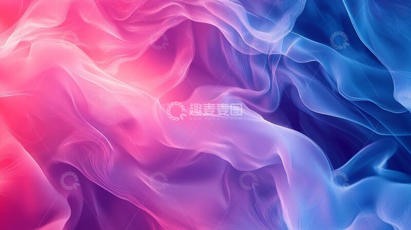 高清大图下载【趣麦麦图】-炫彩流动色彩背景1