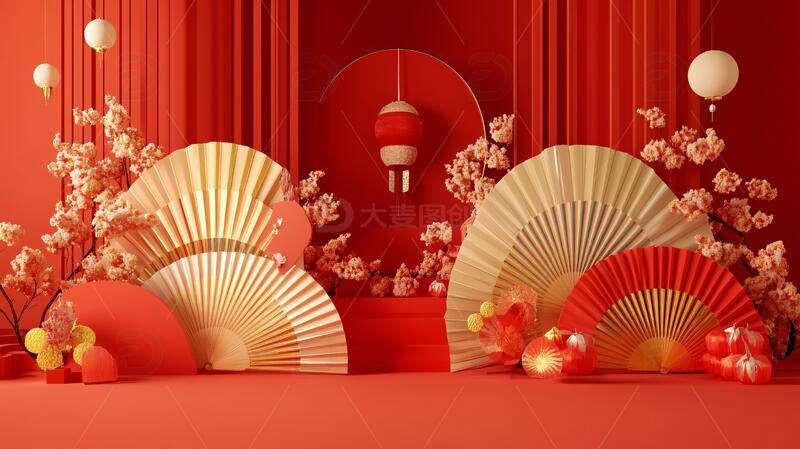 喜庆氛围渲染11