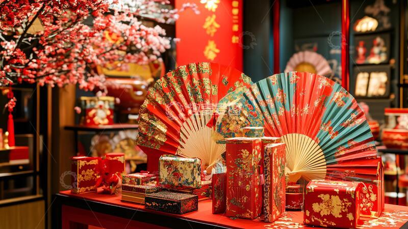 高清大图下载【趣麦麦图】-喜庆店铺年货店铺货店