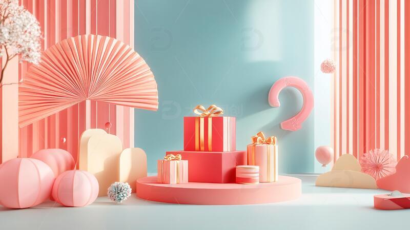 高清大图下载【趣麦麦图】立体淘宝场景图