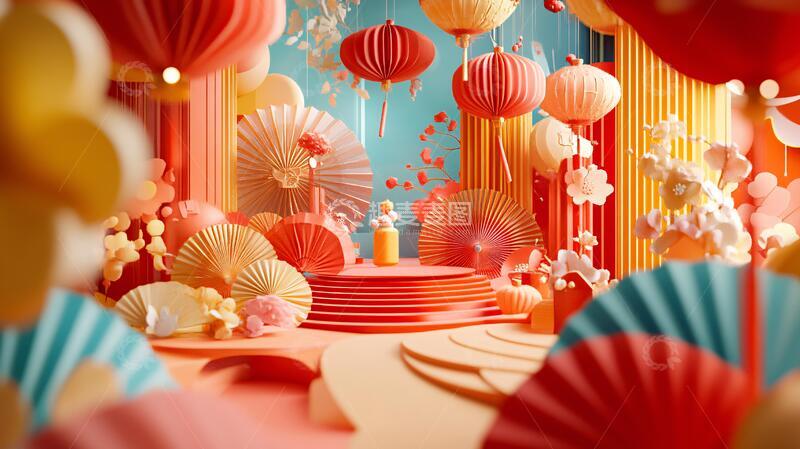 高清大图下载【趣麦麦图】春节传统装饰设计