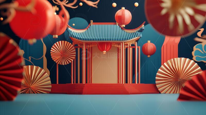 元宵节氛围包装1