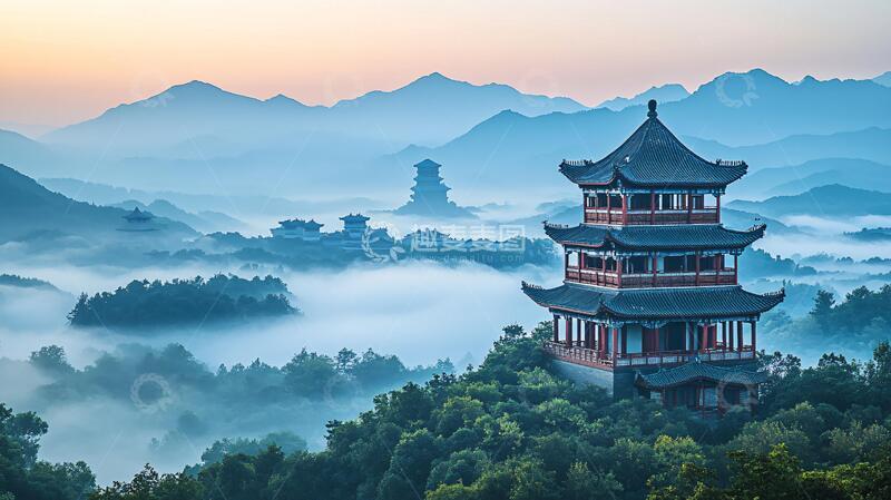 高清大图下载【趣麦麦图】二十四节气山水壁纸